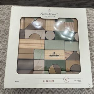 Hearth & Hand with Magnolia Wooden Block Set